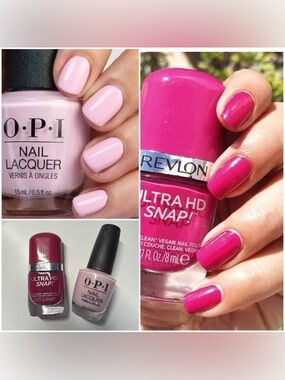 OPI & Revlon Nail Polish x 2
